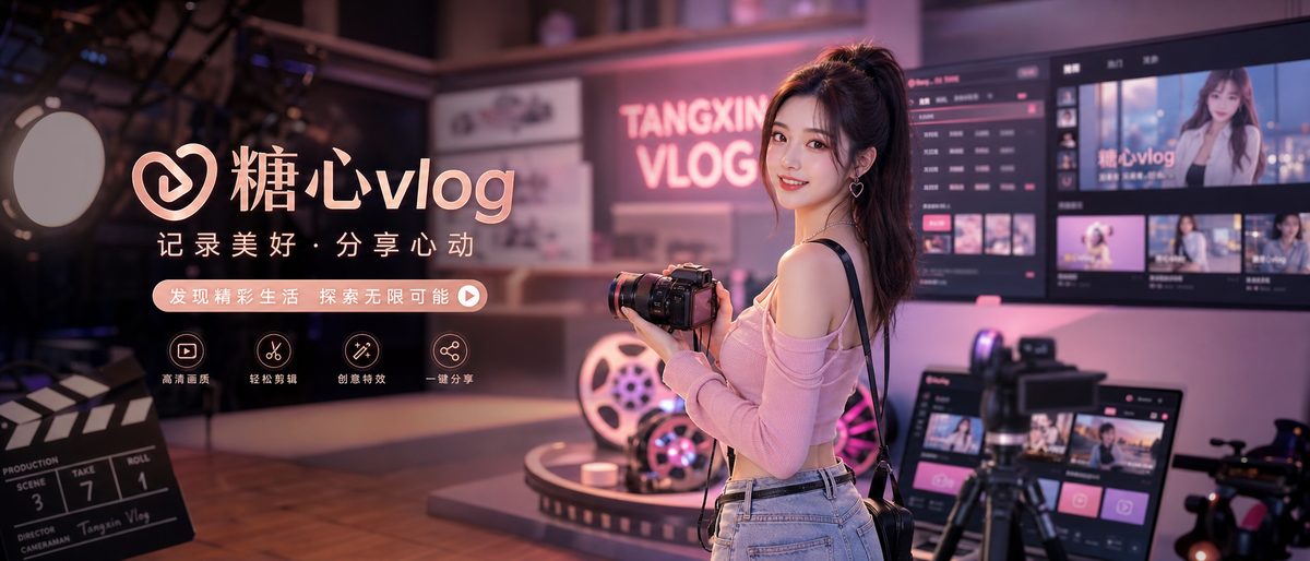 母狗影视传媒与视频社区平台首页Banner